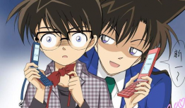 柯南和小兰的漫画,推理与爱情的交织